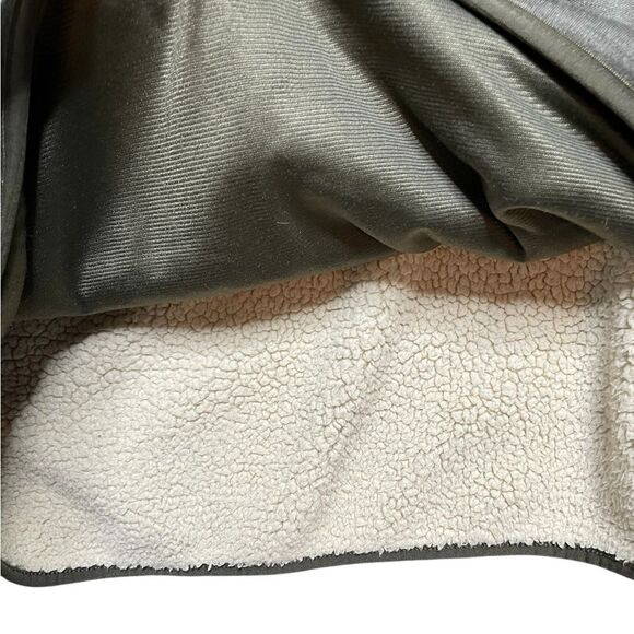 The North Face Patrol Sherpa Wool Blend Fleece Sweatshirt Top 1/4 Snap Size XL - Picture 11 of 13